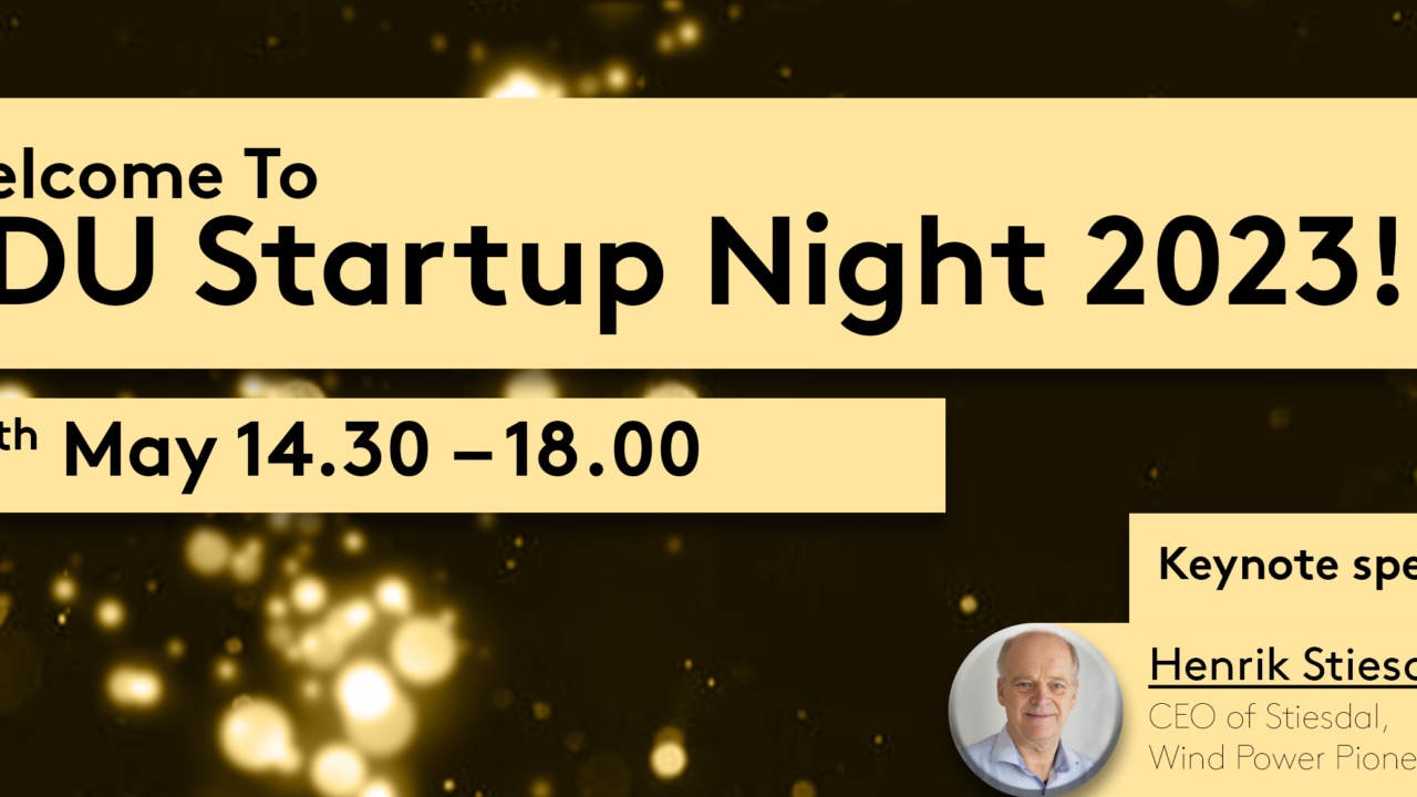 SDU Startup Night i Videnbyen, Cortex Park, Odense
