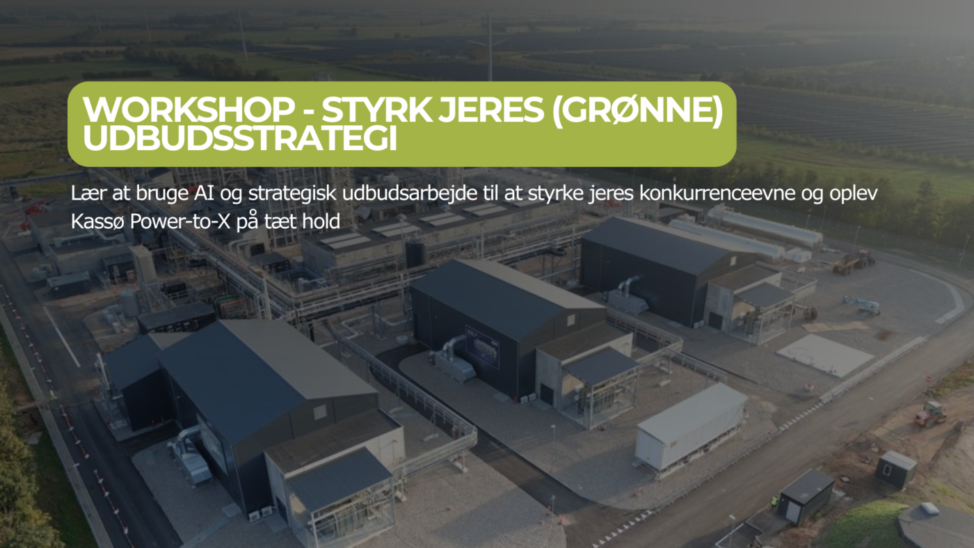 Workshop – Styrk jeres (grønne) udbudsstrategi